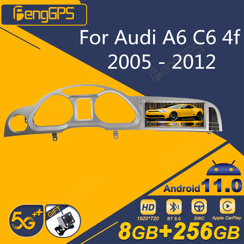 Audi A6 C6 4F 2005 - 2012 ȵ̵ Car Radio 2Din ..